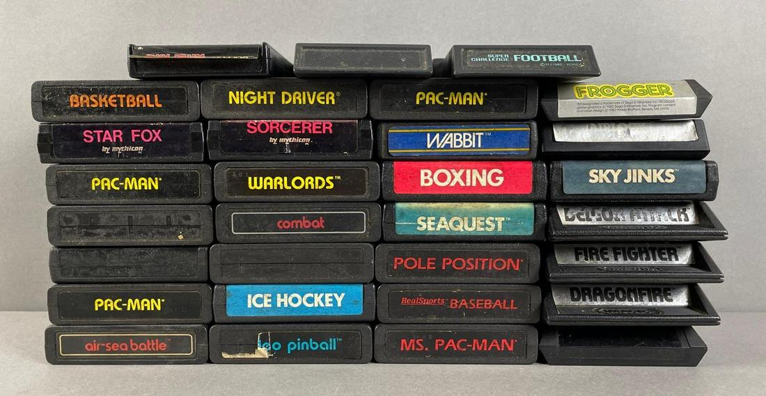 Group of 30+ Atari 2600 Game Cartridges (1 of 2)