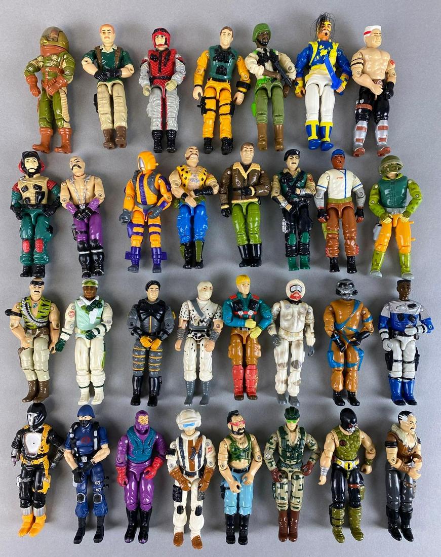 Group of 31 Hasbro G.I. Joe Action Figures (1 of 6)