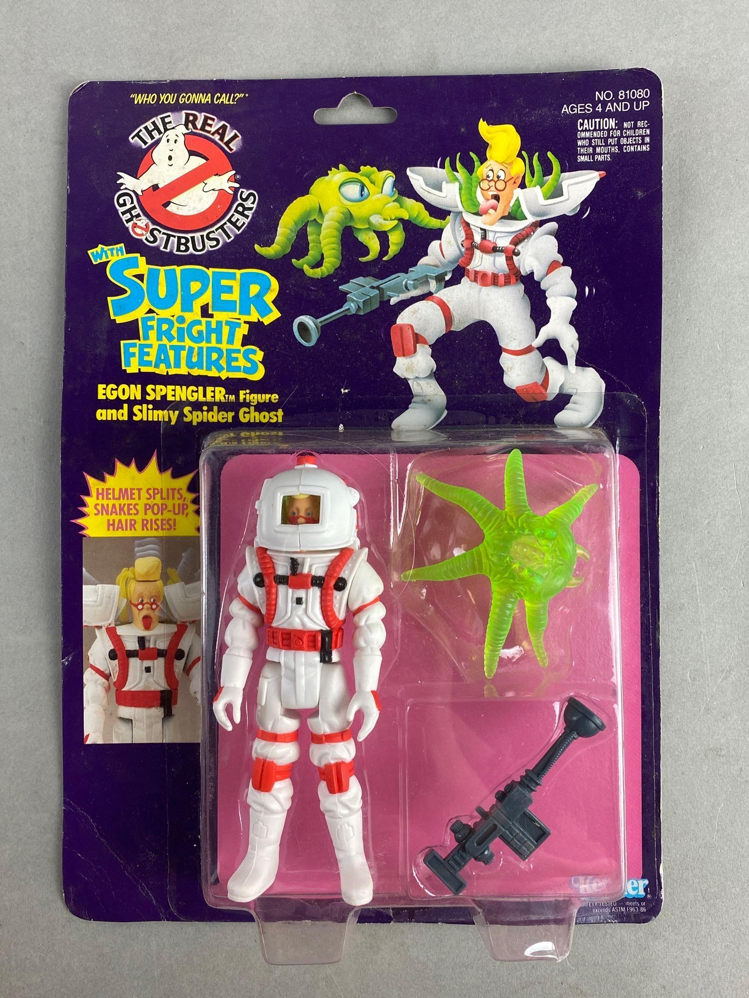Kenner The Real Ghost Busters Egon Spengler and Slimy Spider Ghost Action Figure (1 of 3)