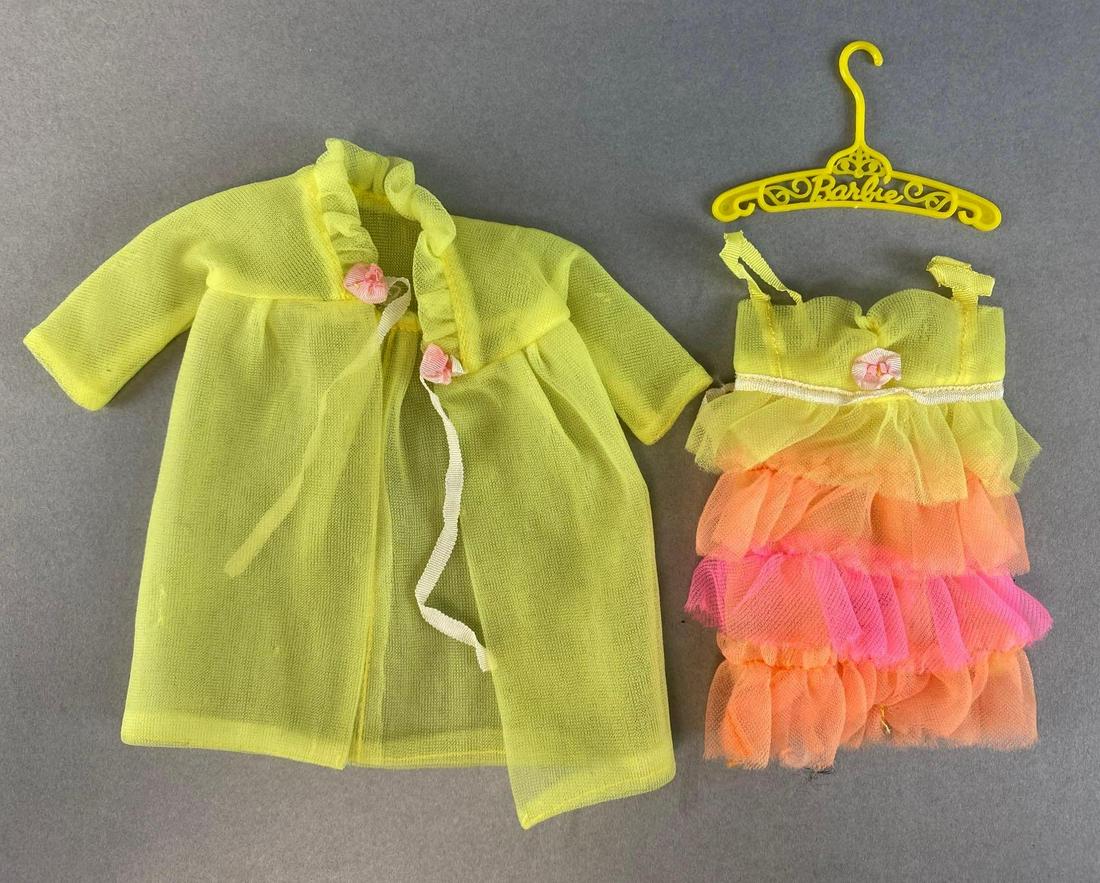 Vintage Mattel Barbie Night Clouds Fashion Outfit: 1968, No. 1841, For 11 1/2in dolls.