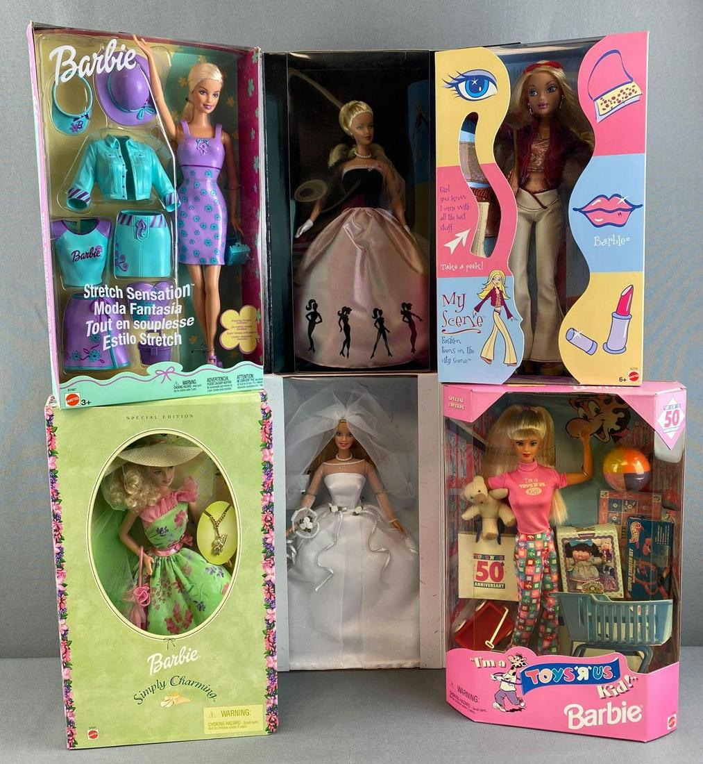 Group of 6 Assorted Barbie Fashion Dolls (1 of 4)