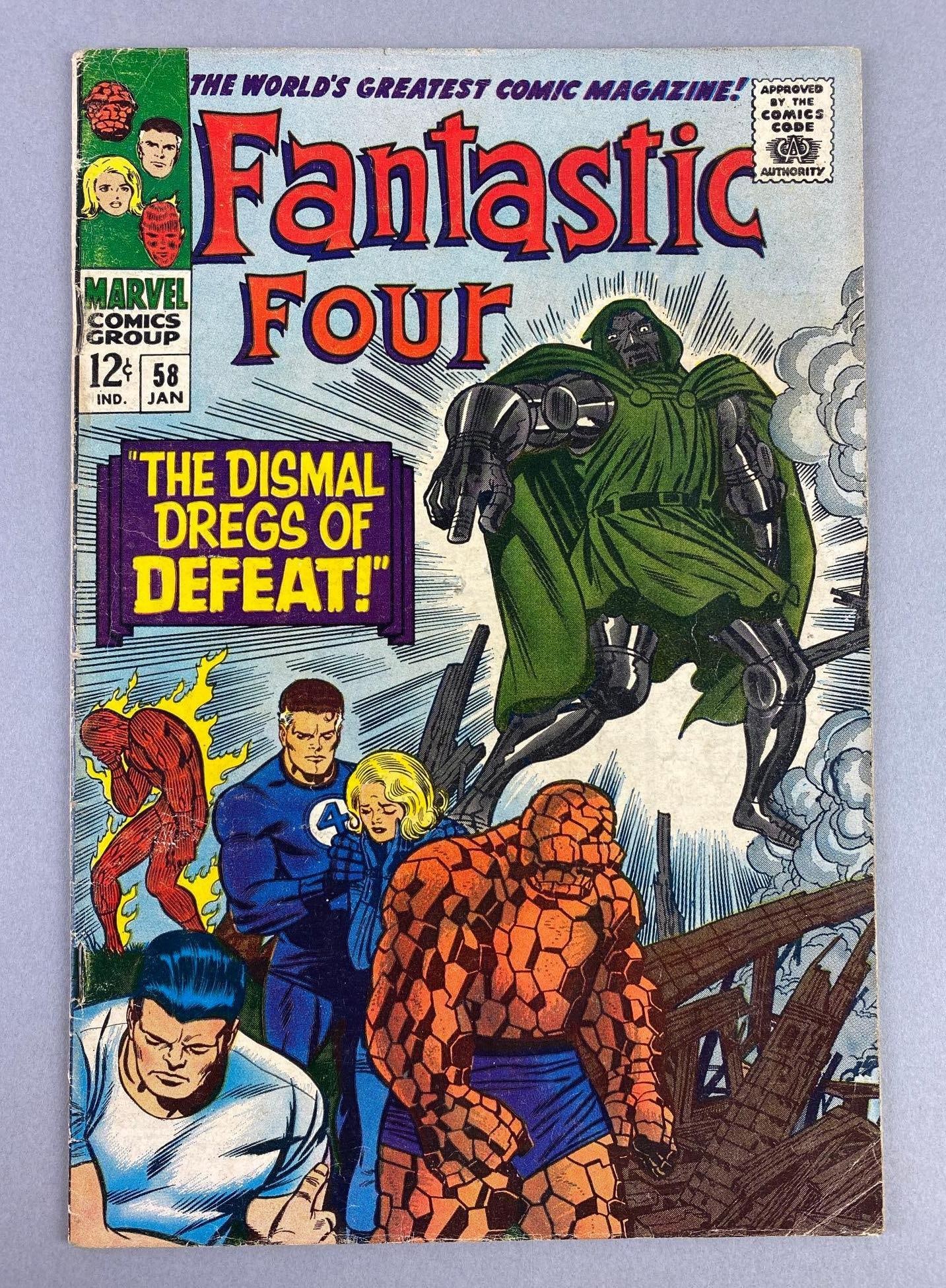 Marvel Comics Fantastic Four No. 58 (1 of 8)