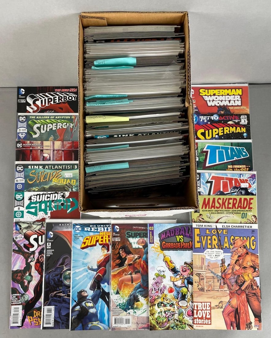 Short Box of DC / Dark Horse Comic Books (1 of 2)