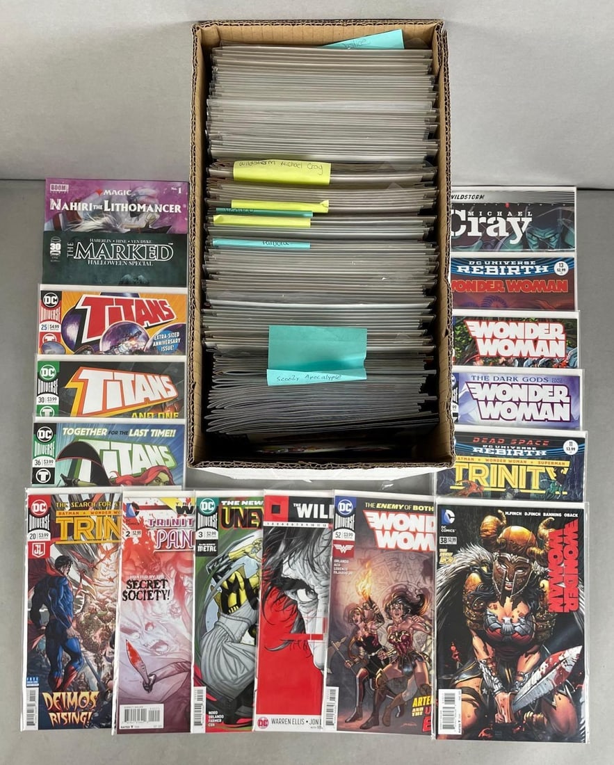 Short Box of DC Comic Books (1 of 3)