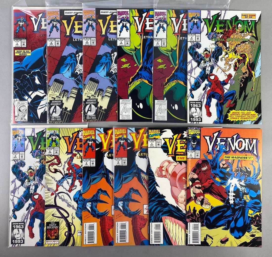 Group of 12 Marvel Comics Venom Comic Books (1 of 3)