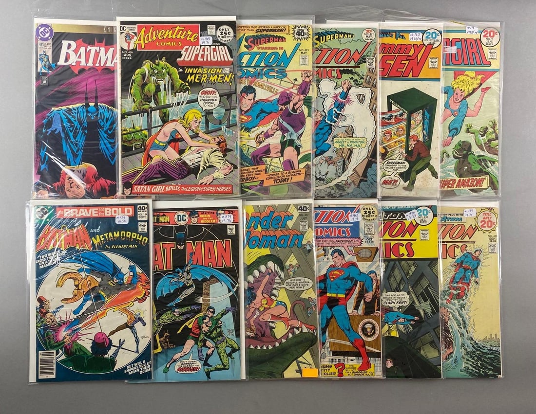 Group of 12 Assorted DC Comic Books (1 of 4)