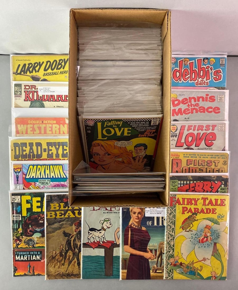 Short Box of Marvel / DC / Dell Comic Books and More (1 of 3)