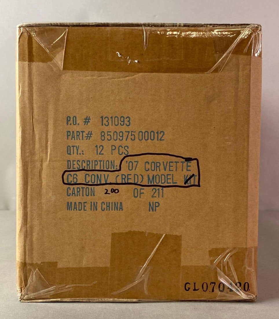 Group of 12 2007 Corvette C6 Convertible Dealership Promo Cars (1 of 5)