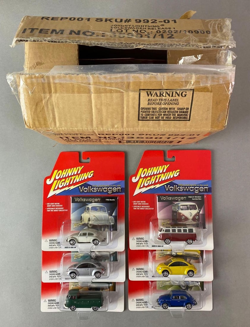 Group of 12 Johnny Lightning Volkswagen Die-Cast Vehicles (1 of 5)