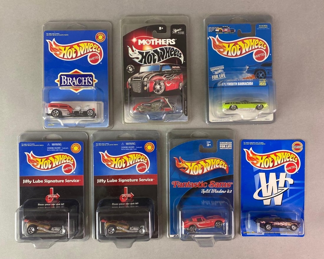 Group of 7 Hot Wheels Advertising Die-Cast Vehicles (1 of 5)