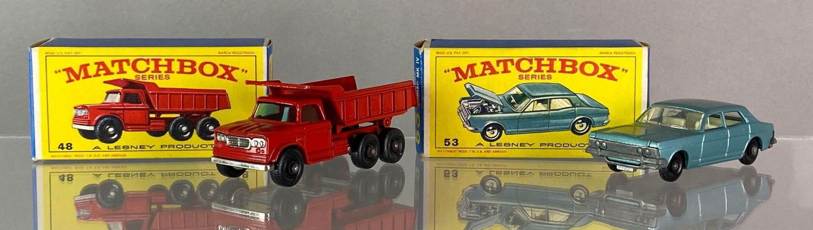Group of 2 Matchbox No. 48 and No. 53 Die-Cast Vehicles (1 of 7)