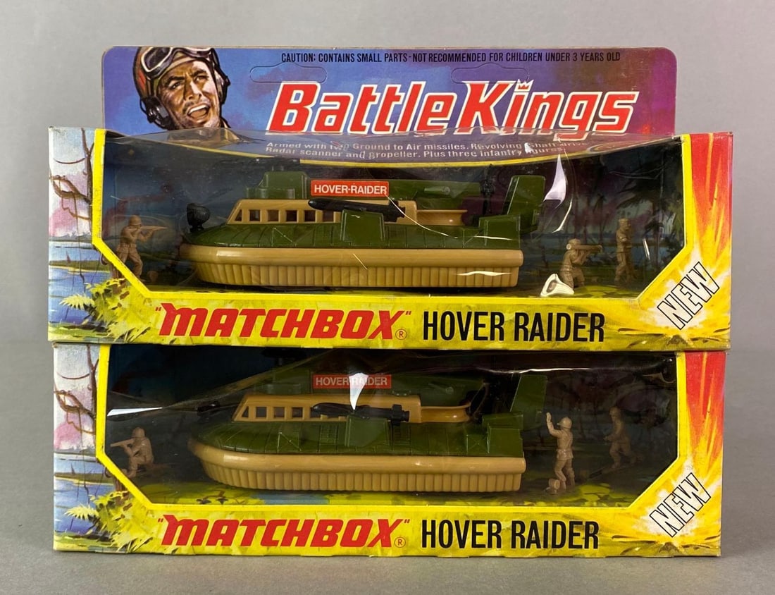Group of 2 Matchbox Battle Kings K-105 Hover Raiders (1 of 5)