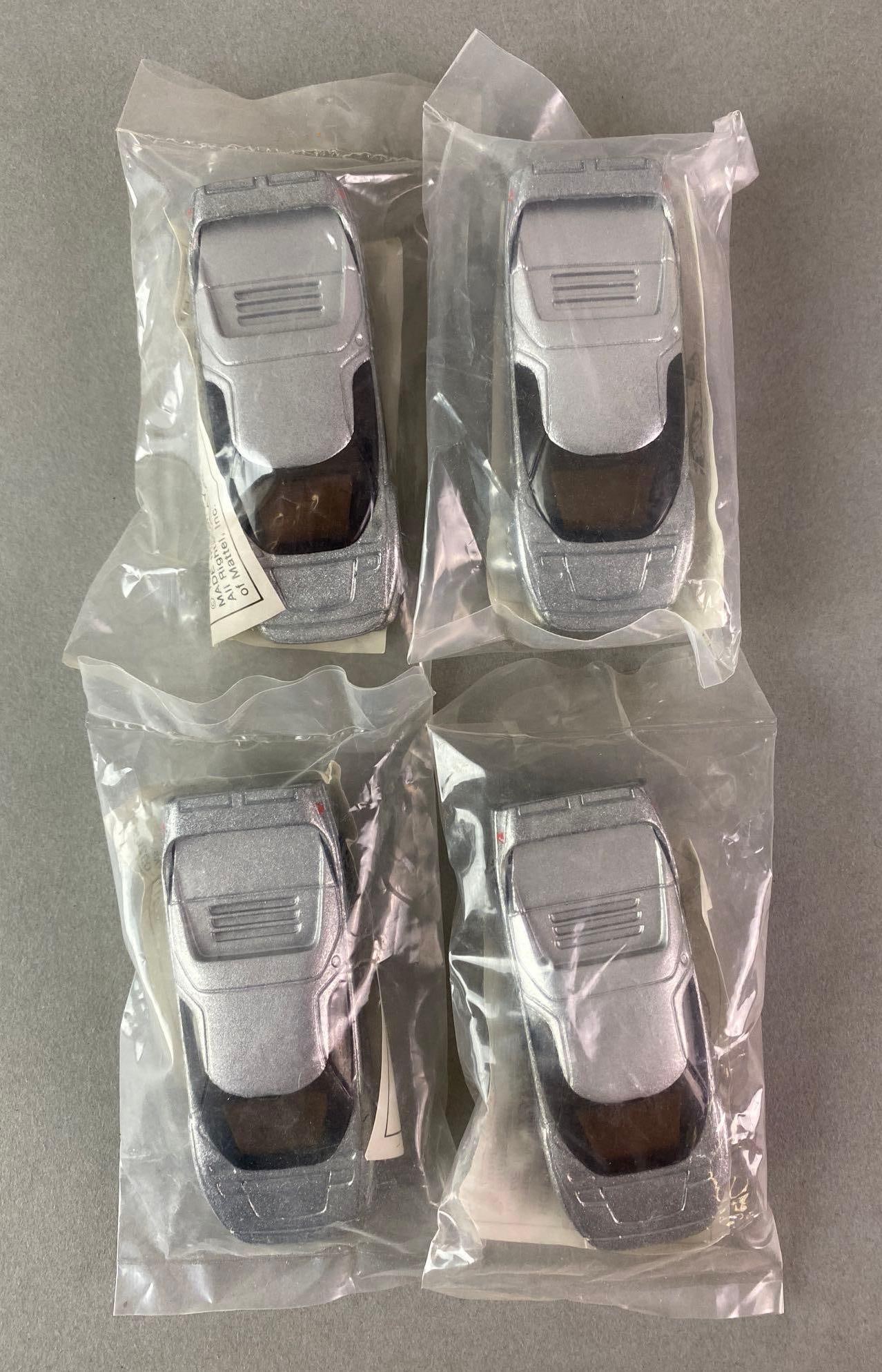 Group of 4 Rare Hot Wheels Vector Avtech Wx3 Die-Cast Vehicle Promo Cars: 1/64 scale, 1991, Mattel, New In original sealed packaging.