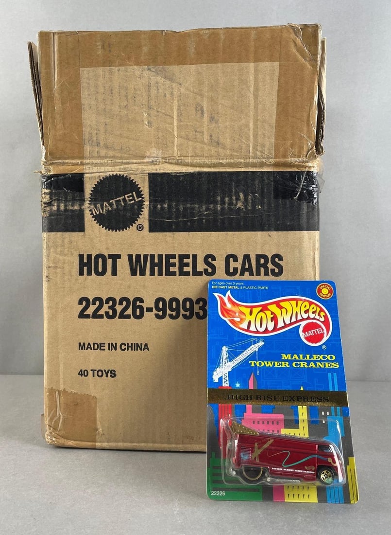 Group of 40 Hot Wheels Malleco Tower Cranes VW Drag Buses (1 of 5)