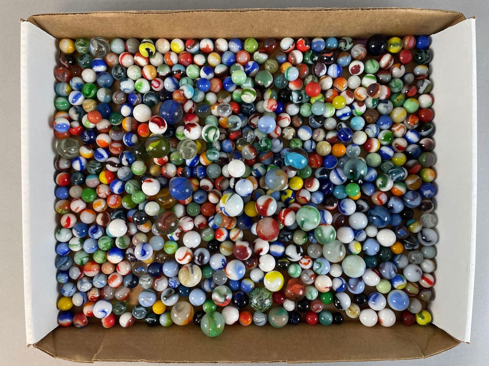 Group of 300+ Vintage Glass Marbles (1 of 3)