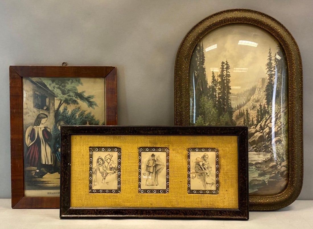 Group of 3 Assorted Art Prints (1 of 4)