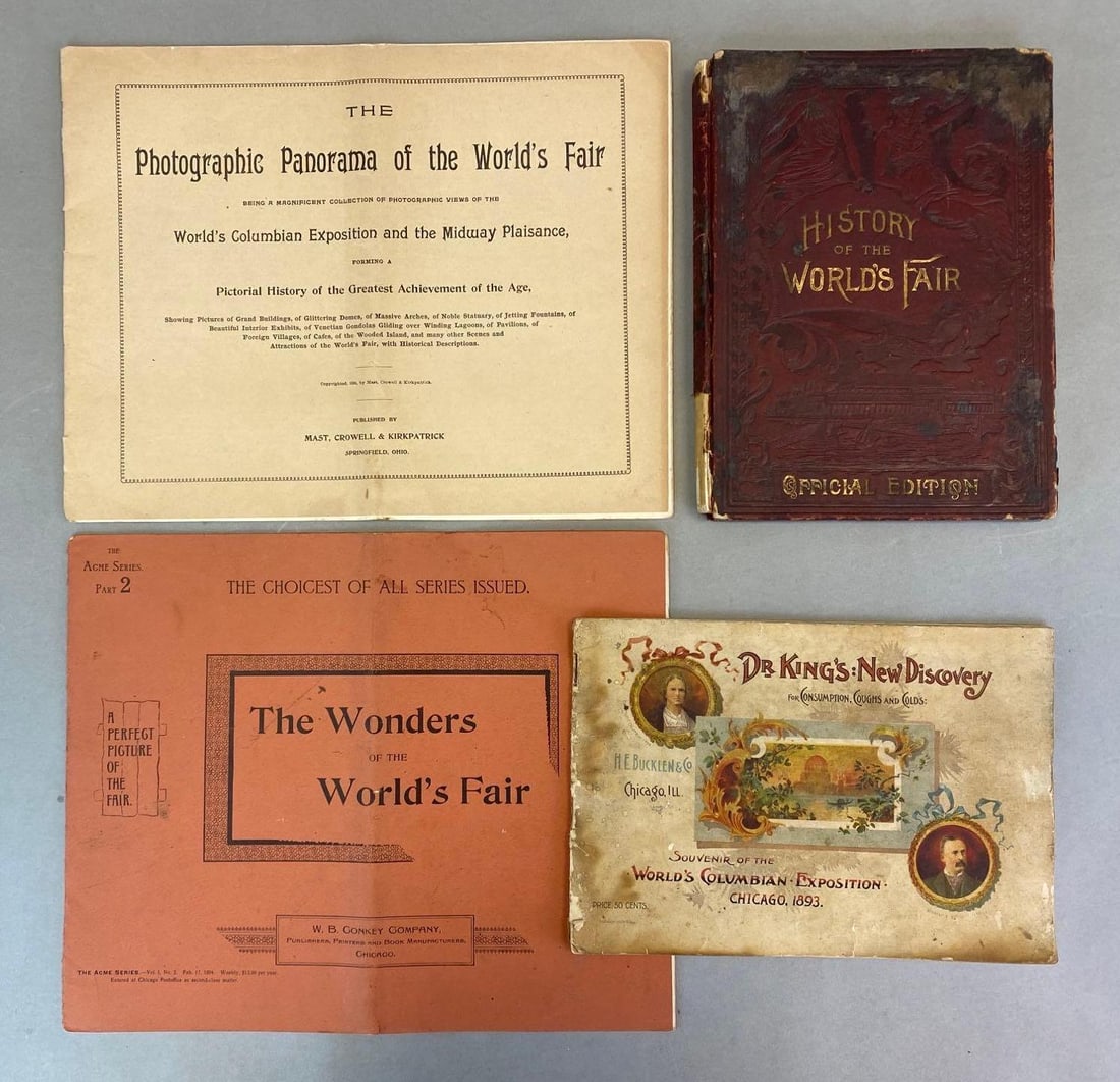 Group of 4 Worlds Fair Ephemera (1 of 4)