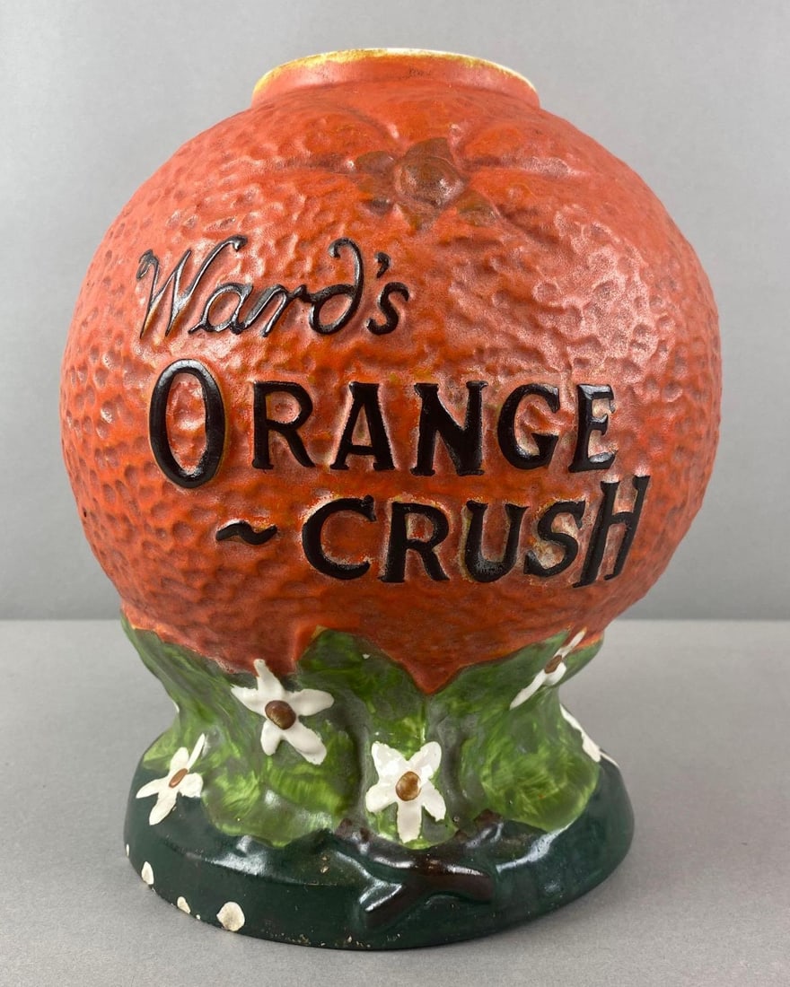 Vintage Wards Orange Crush Syrup Dispenser (1 of 7)
