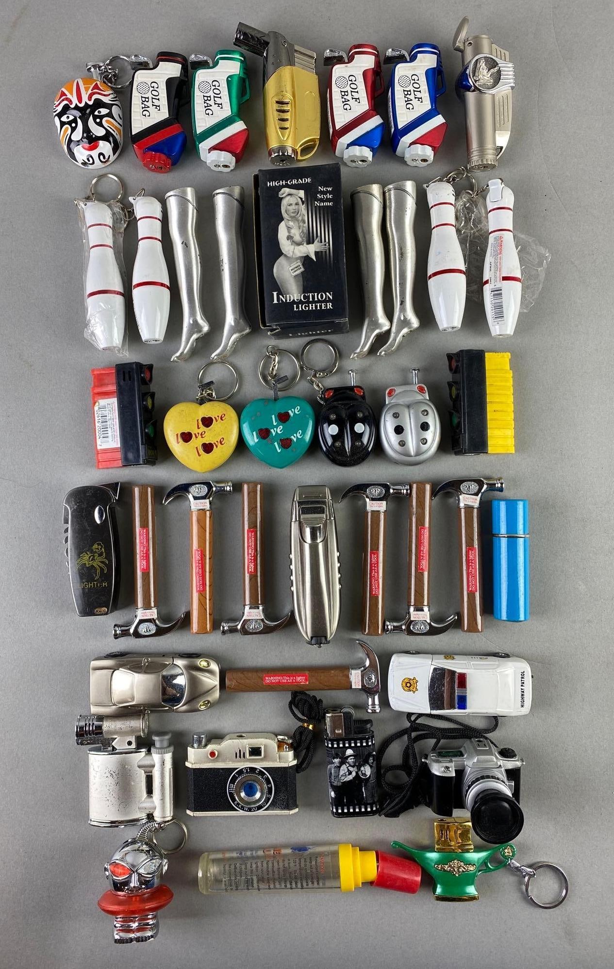 Group of 40 Assorted Figural Lighters (1 of 4)