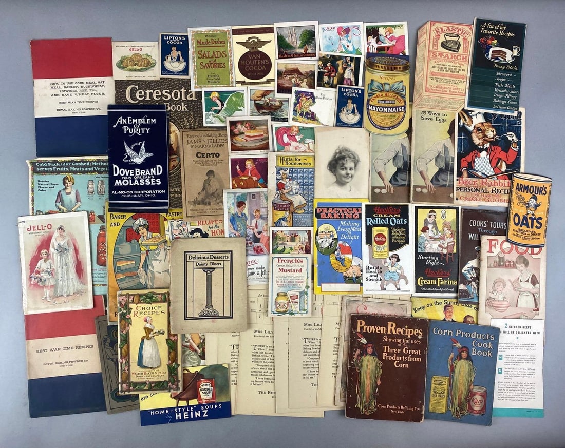 Group of 50+ Vintage Recipe Booklets (1 of 3)