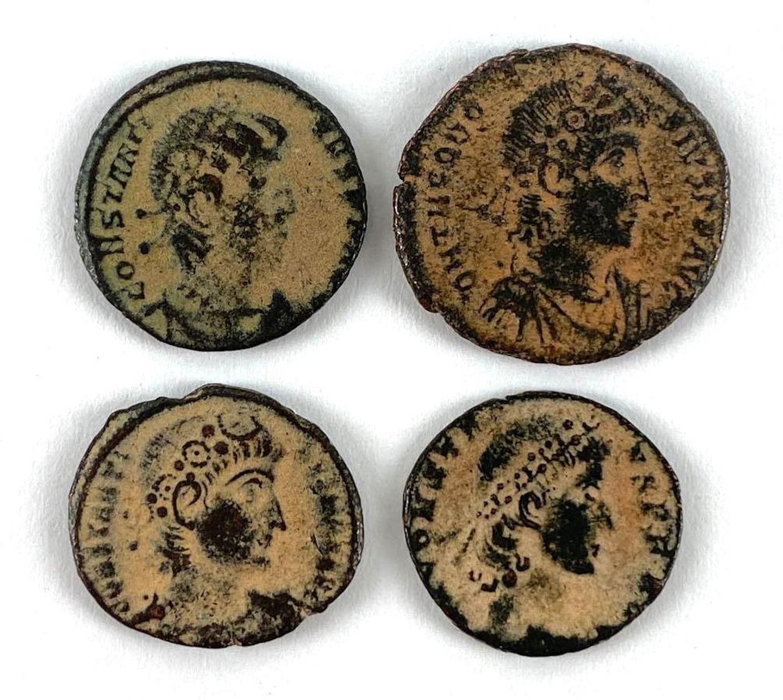 Group of 4 Authentic Ancient Roman Coins (1 of 2)