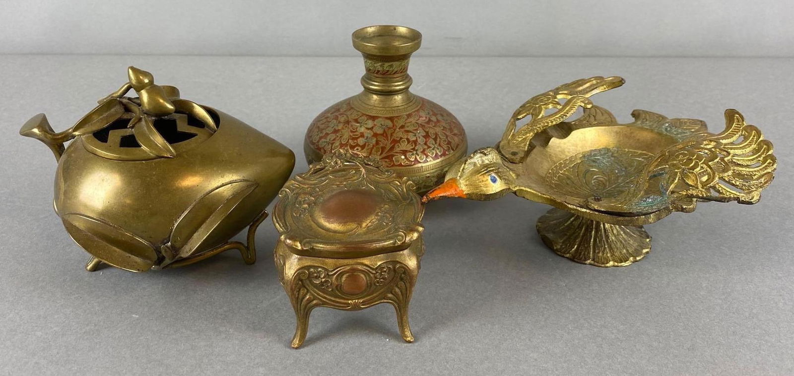 Group of 4 Vintage Brass Items (1 of 7)