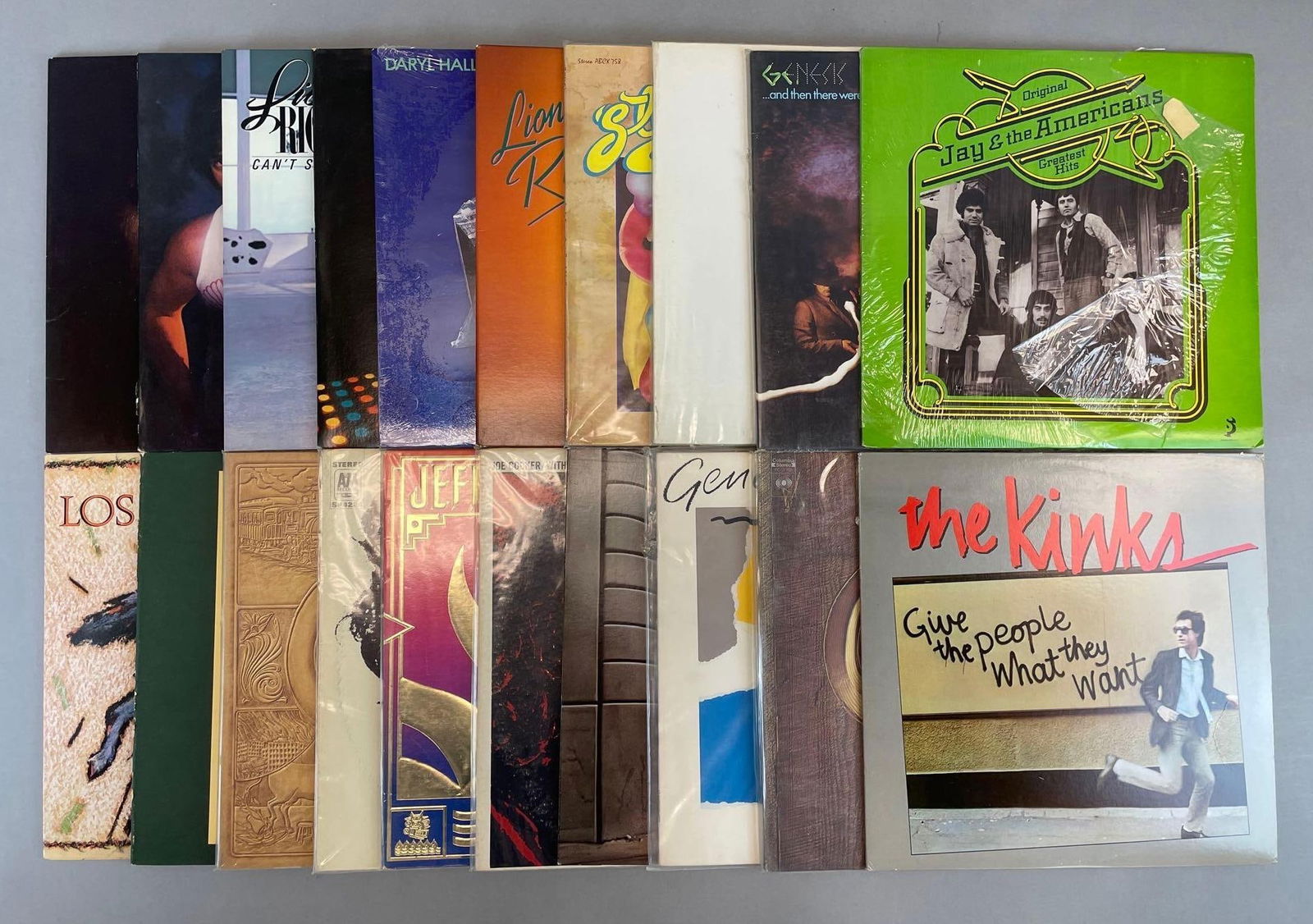 Group of 20 Vintage Classic Rock Vinyl Records (1 of 3)