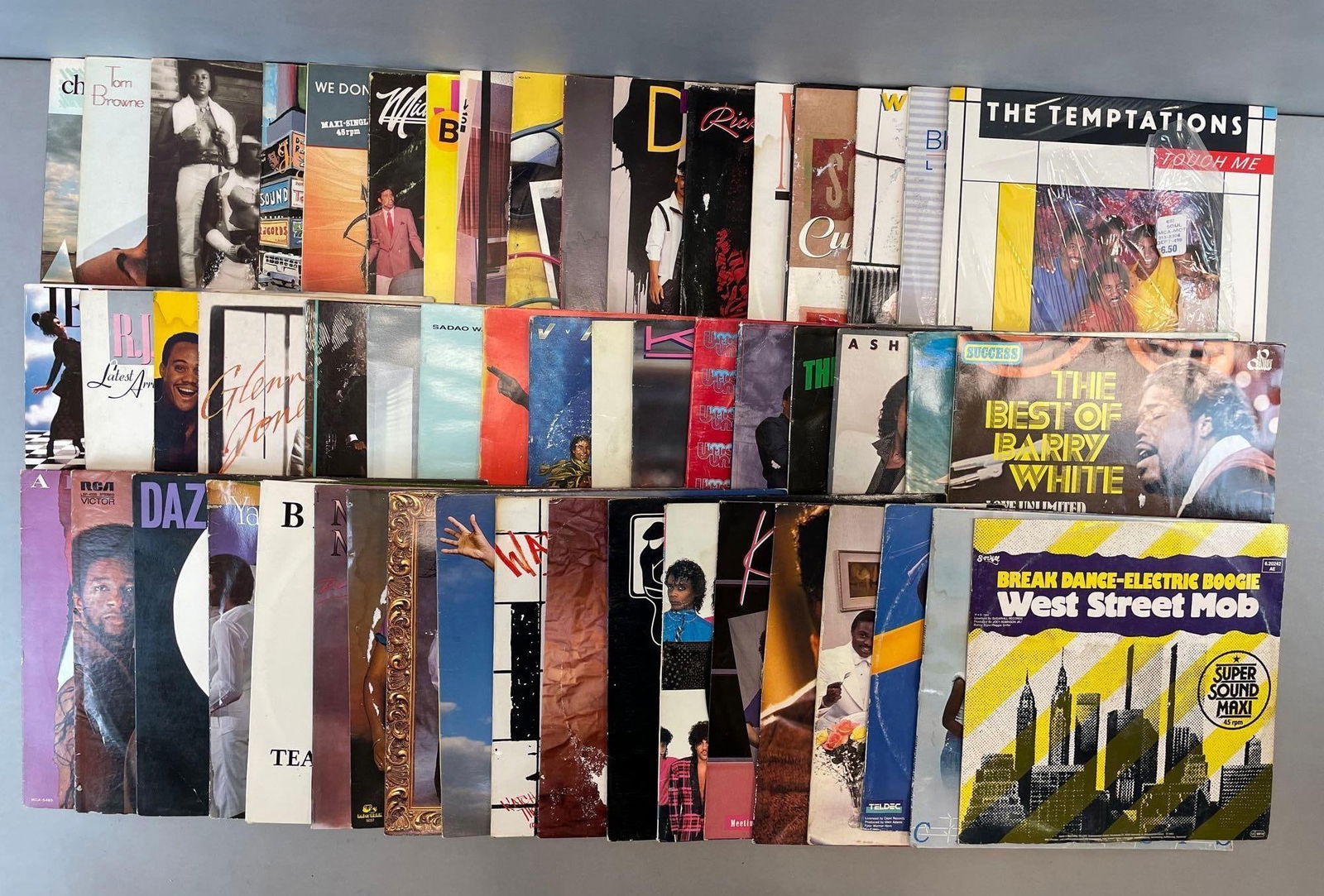 Group of 50+ Assorted Vintage Vinyl Records (1 of 3)