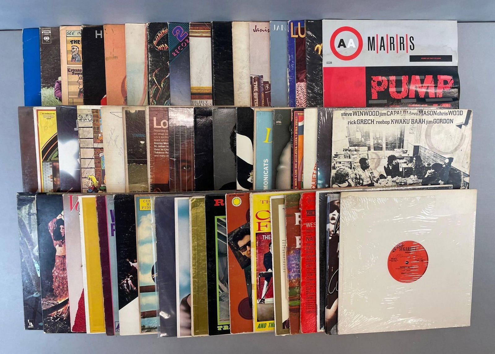 Group of 50+ Assorted Vintage Vinyl Records (1 of 3)