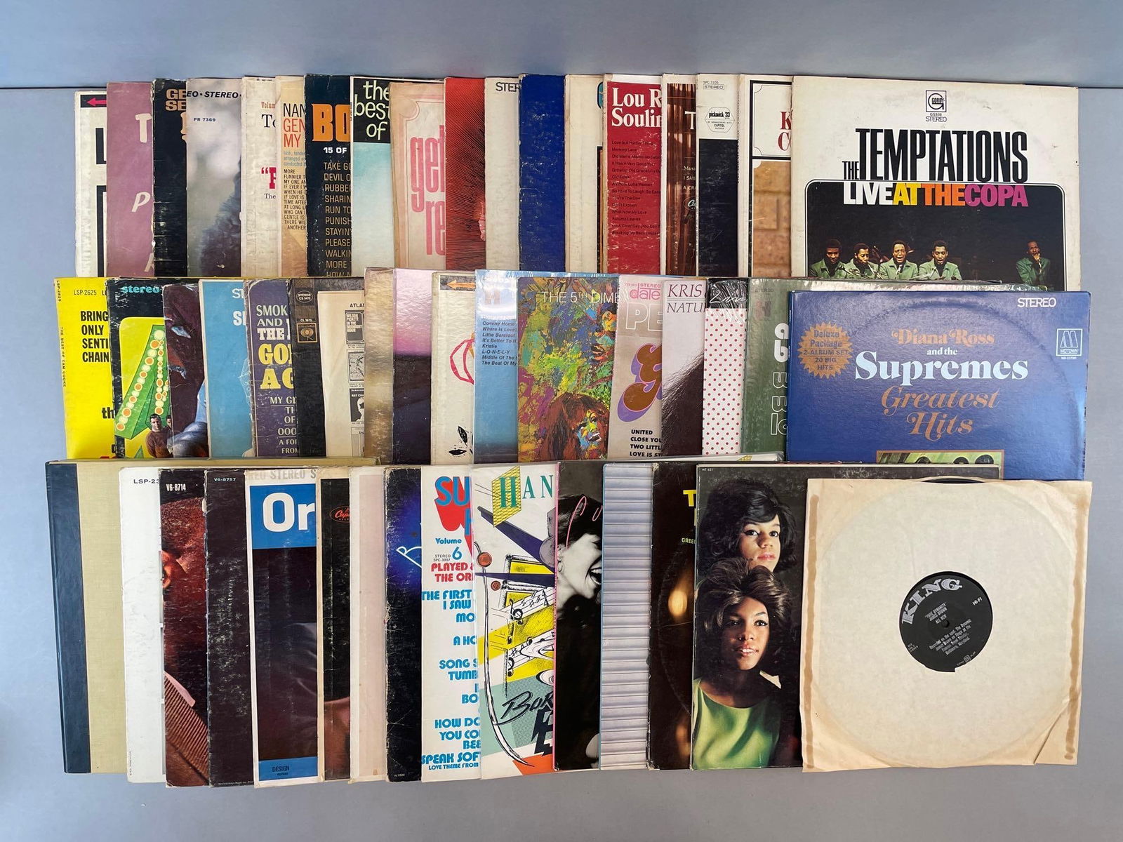 Group of 50+ Assorted Vintage Vinyl Records (1 of 3)