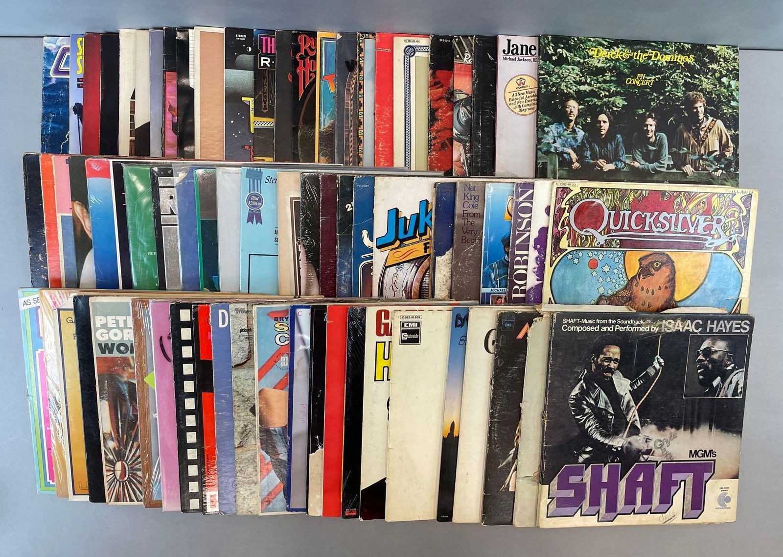 Group of 65+ Assorted Vintage Vinyl Records (1 of 1)