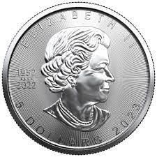 2023 Canada Silver Maple Leaf BU .9999 Fine Silver Round (1 of 2)