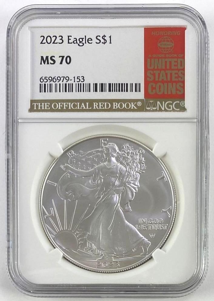 2023 American Silver Eagle (NGC) MS70 (1 of 2)