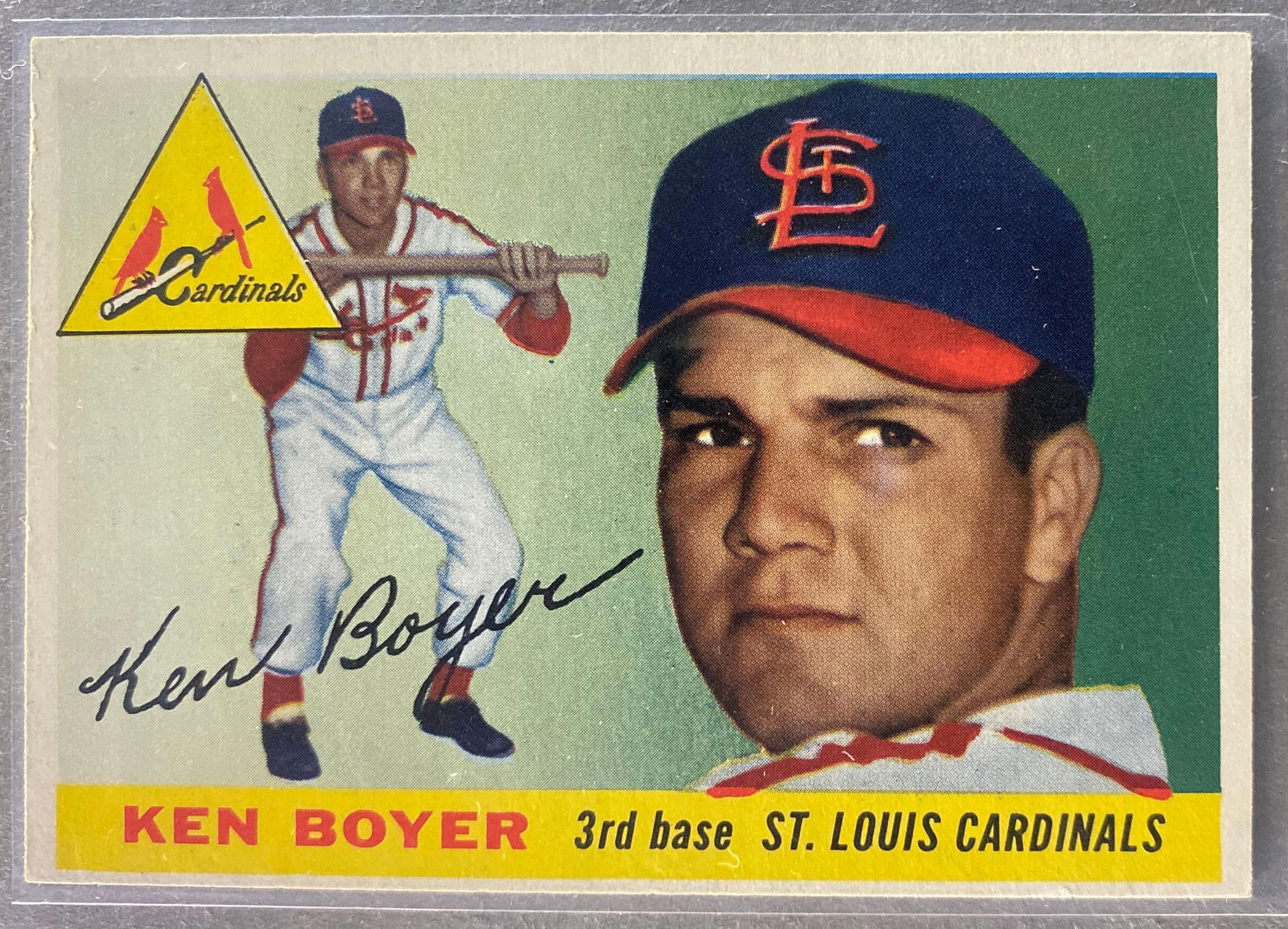 1955 Topps Ken Boyer #125 Rookie (1 of 2)