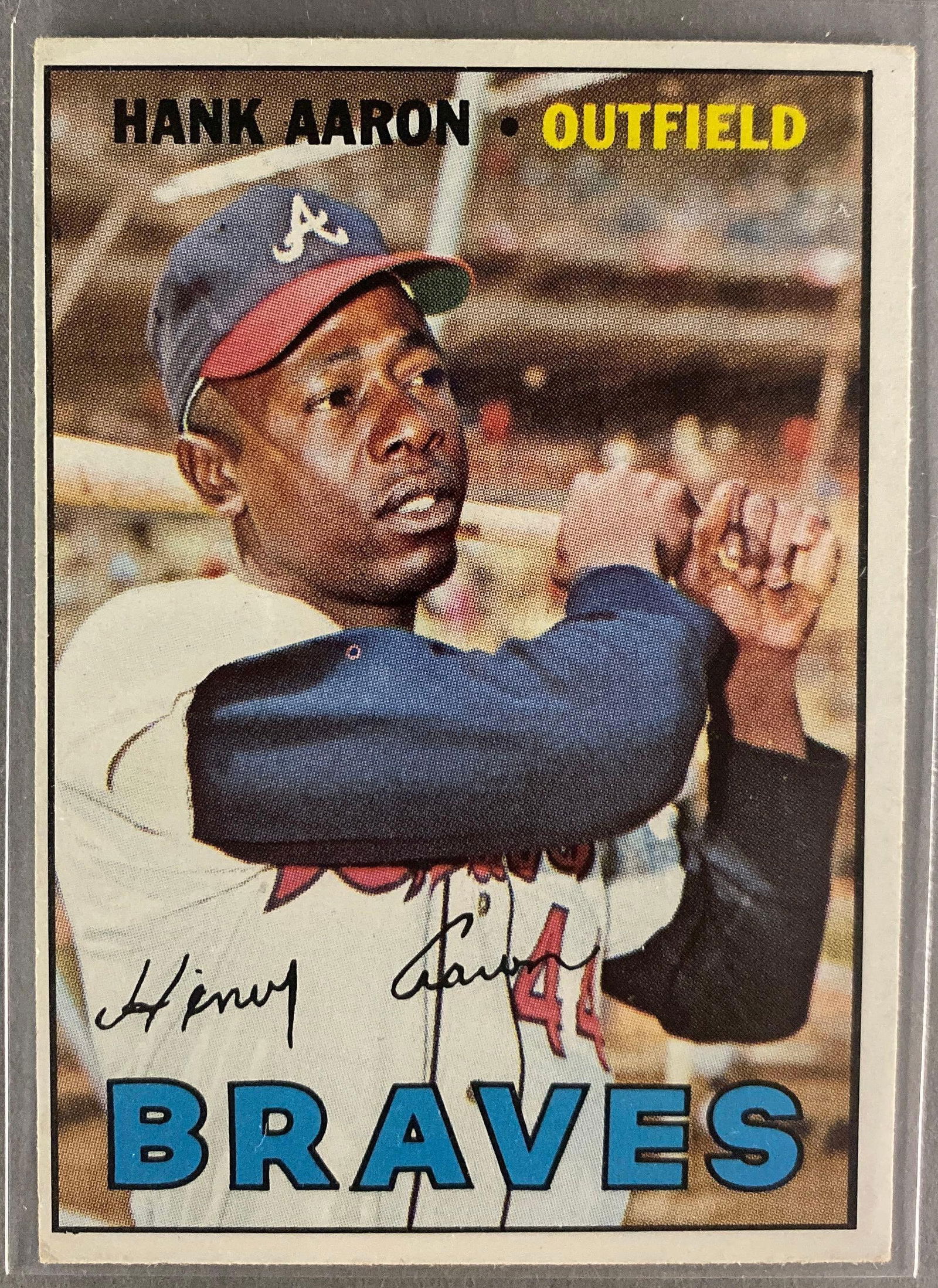 1967 Topps Hank Aaron #250 (1 of 2)