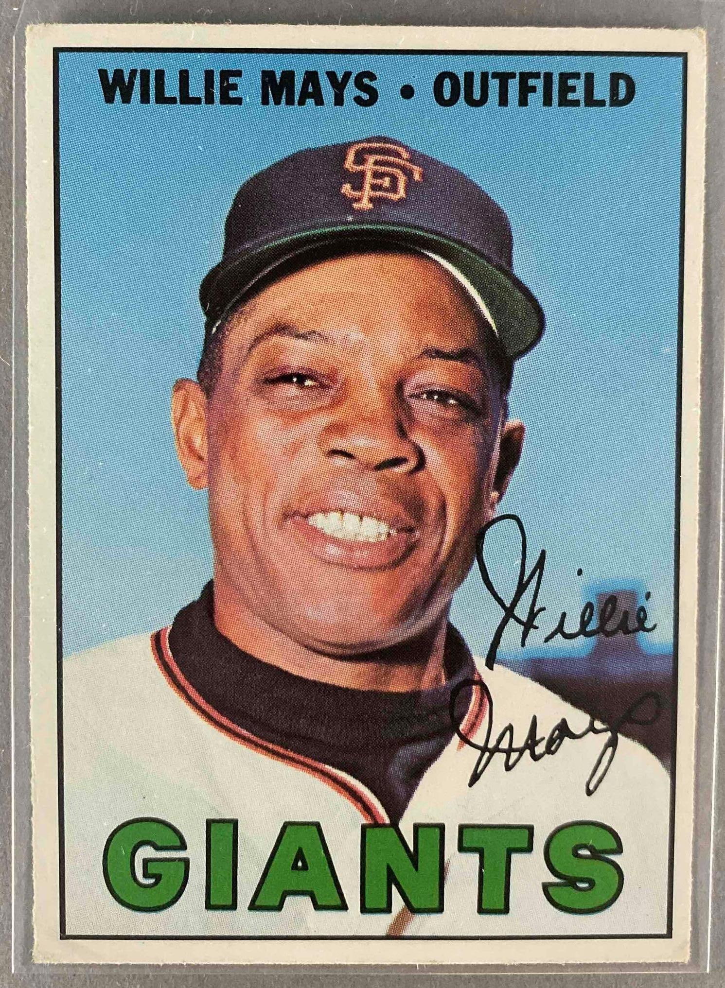 1967 Topps Willie Mays #200 (1 of 2)