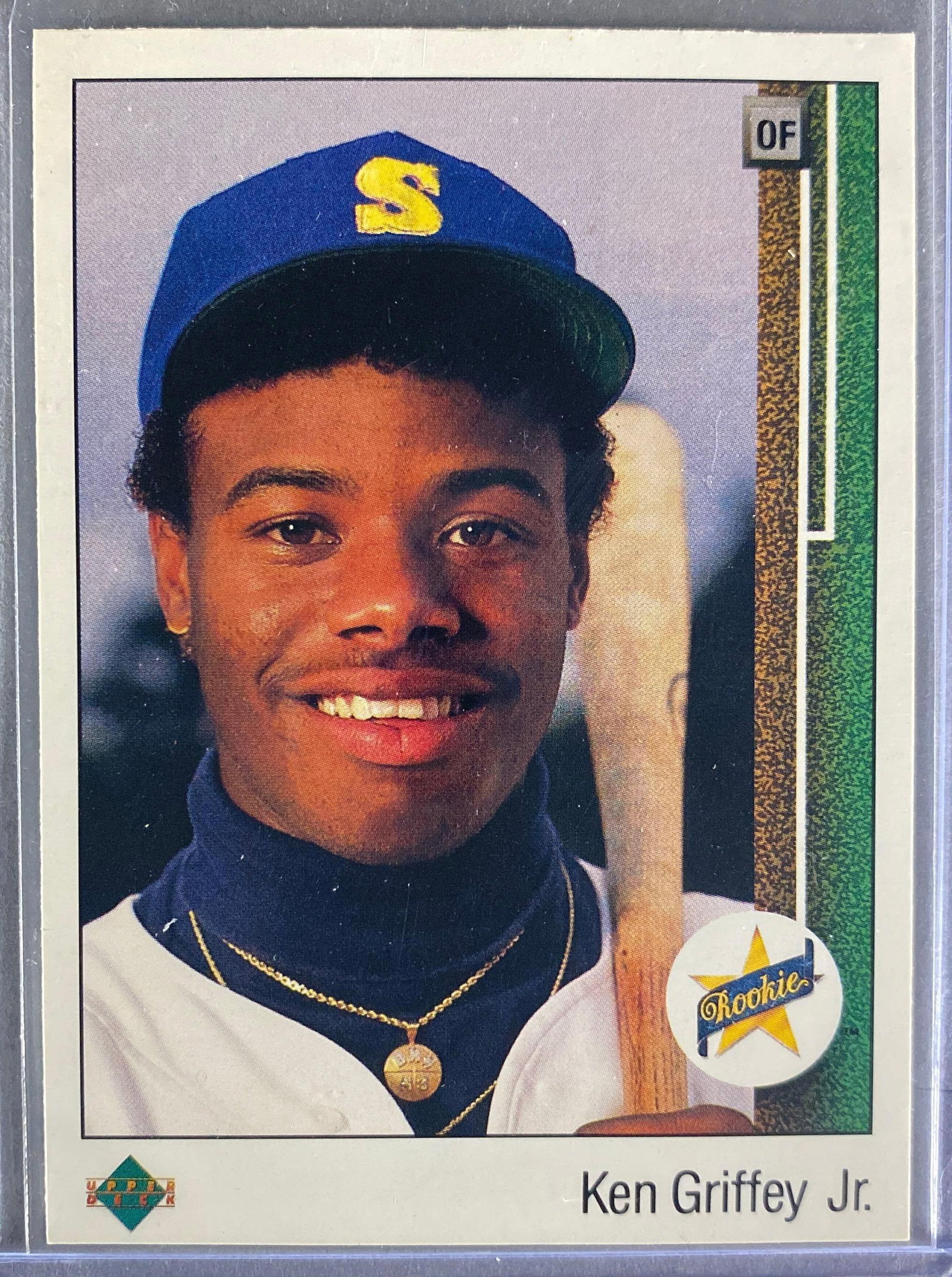 1989 Upper Deck Ken Griffey Jr. #1 Rookie: 1989 Upper Deck Ken Griffey Jr. #1 Rookie