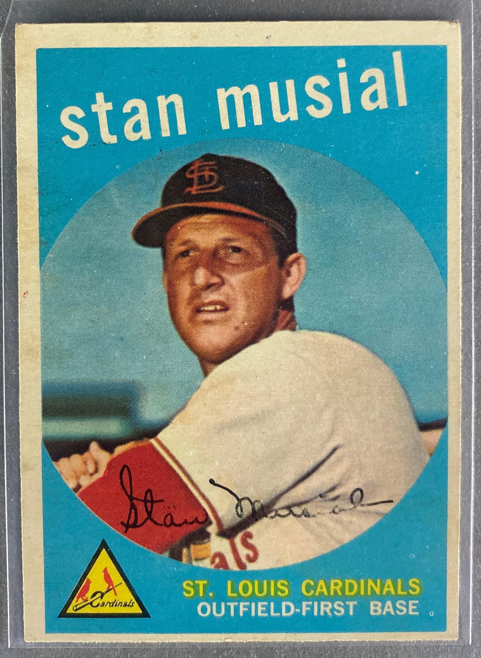1959 Topps Stan Musial 150 Auction
