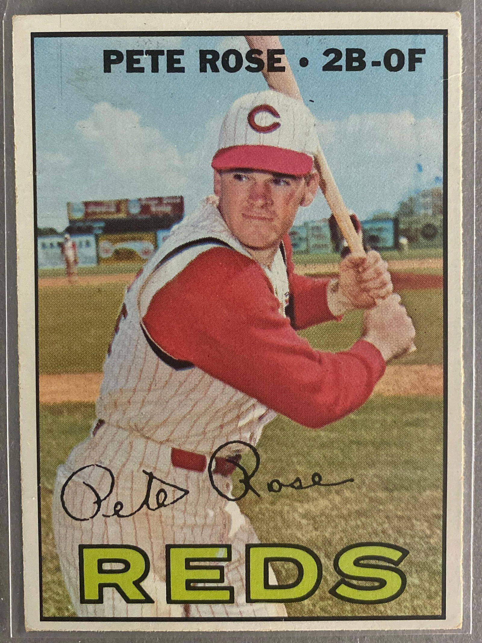 1967 Topps Pete Rose #430 (1 of 2)