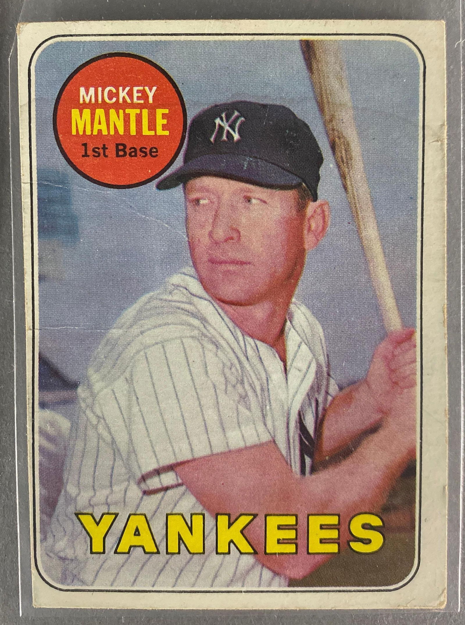 1969 Topps Mickey Mantle #500 (1 of 2)