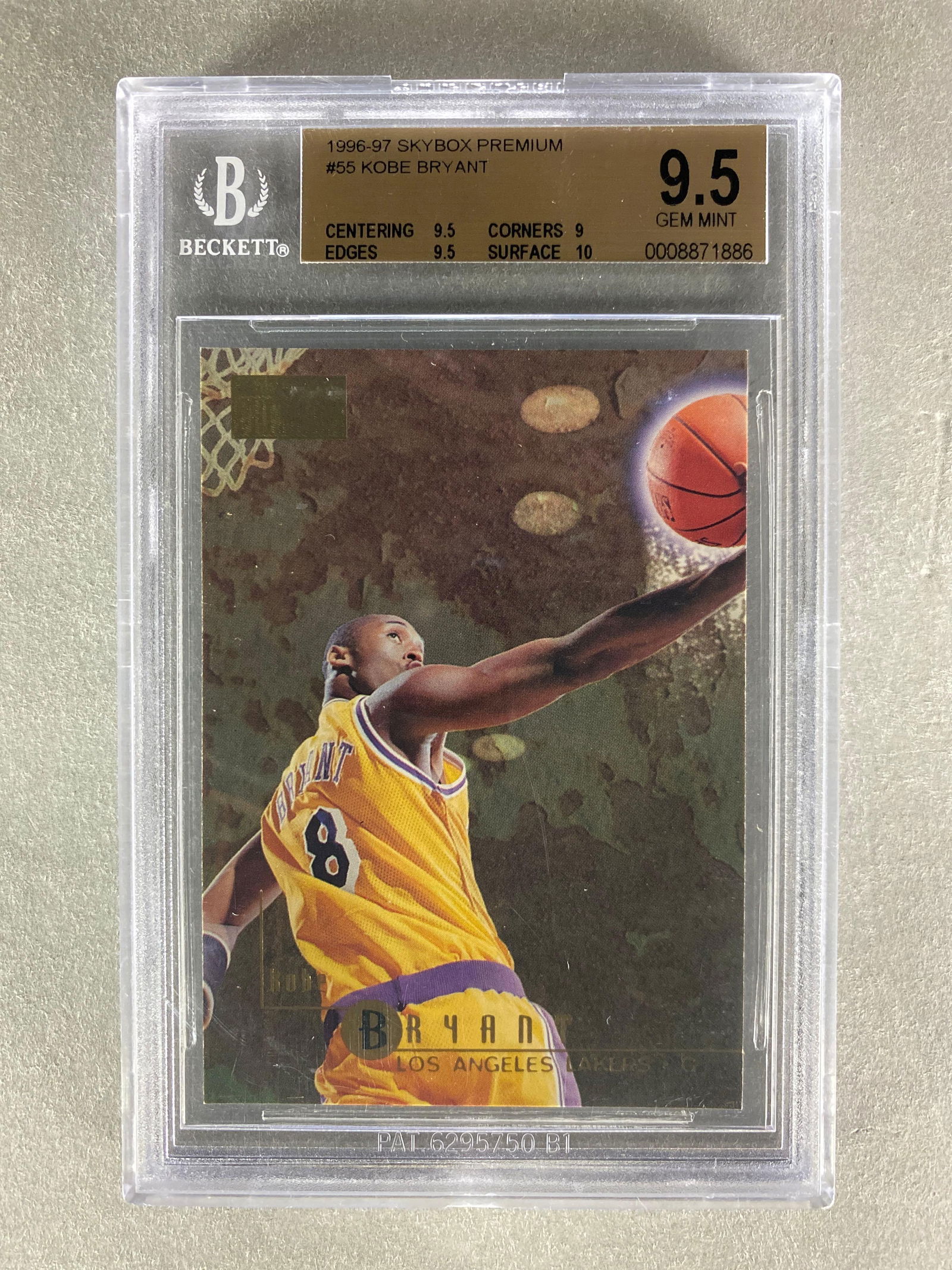 1996 - 97 Skybox Premium Kobe Bryant #55 BGS 9.5 (1 of 2)