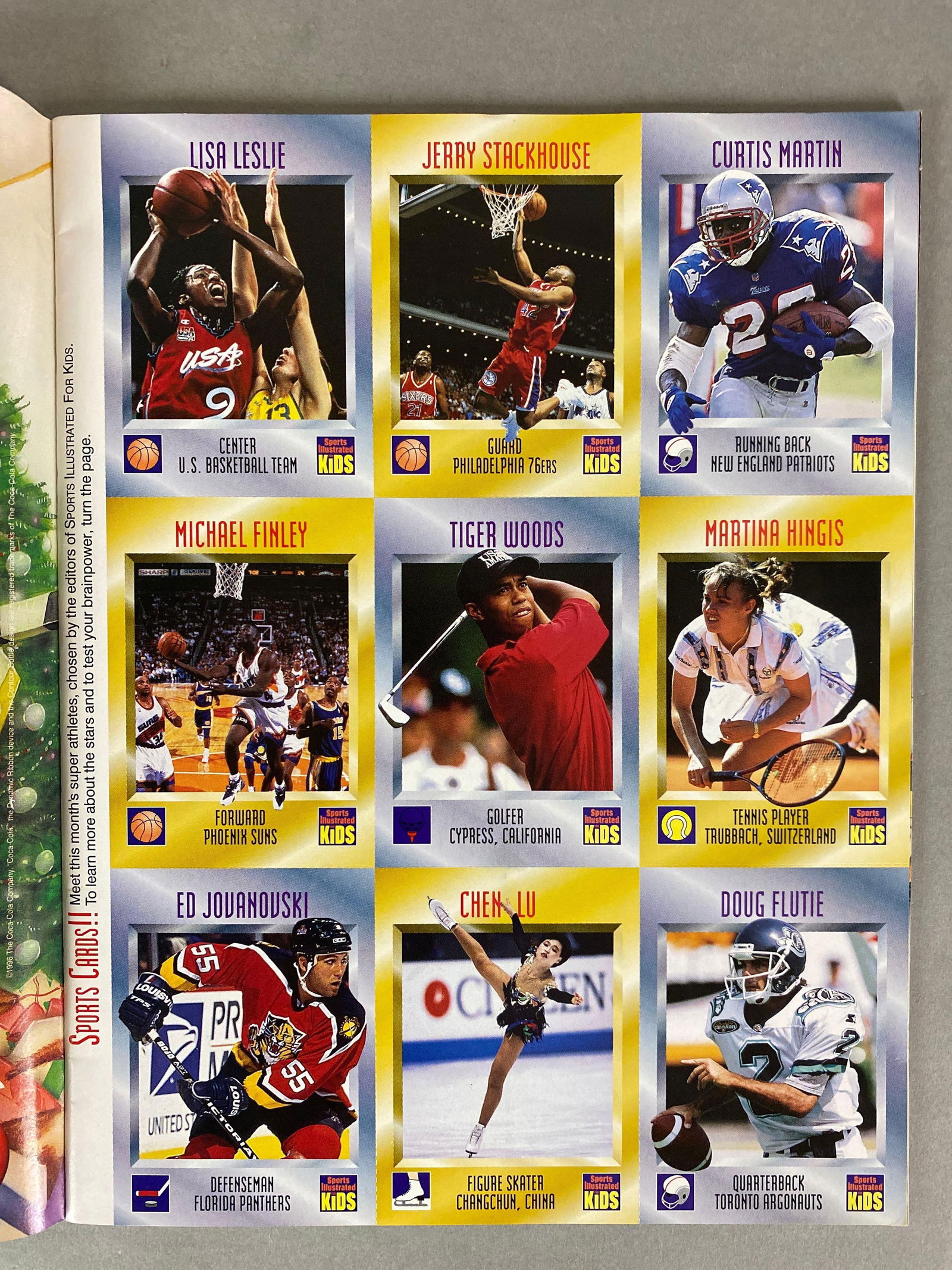 1996 Sports Illustrated for Kids Tiger Woods Rookie December 1996 Magazine (1 of 7)