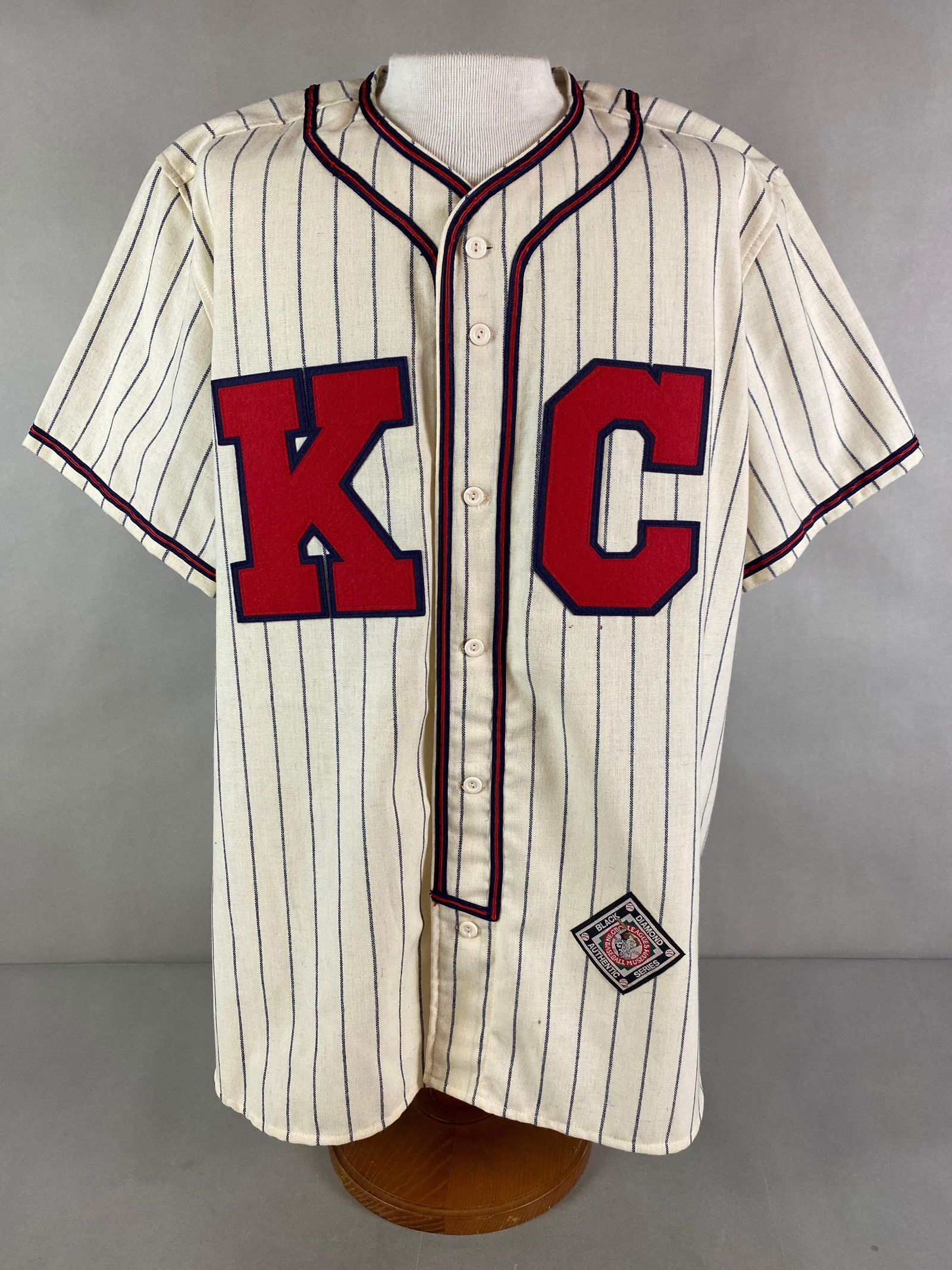 Jackie Robinson KC Monarchs Ebets Field Flannels Jersey (1 of 4)