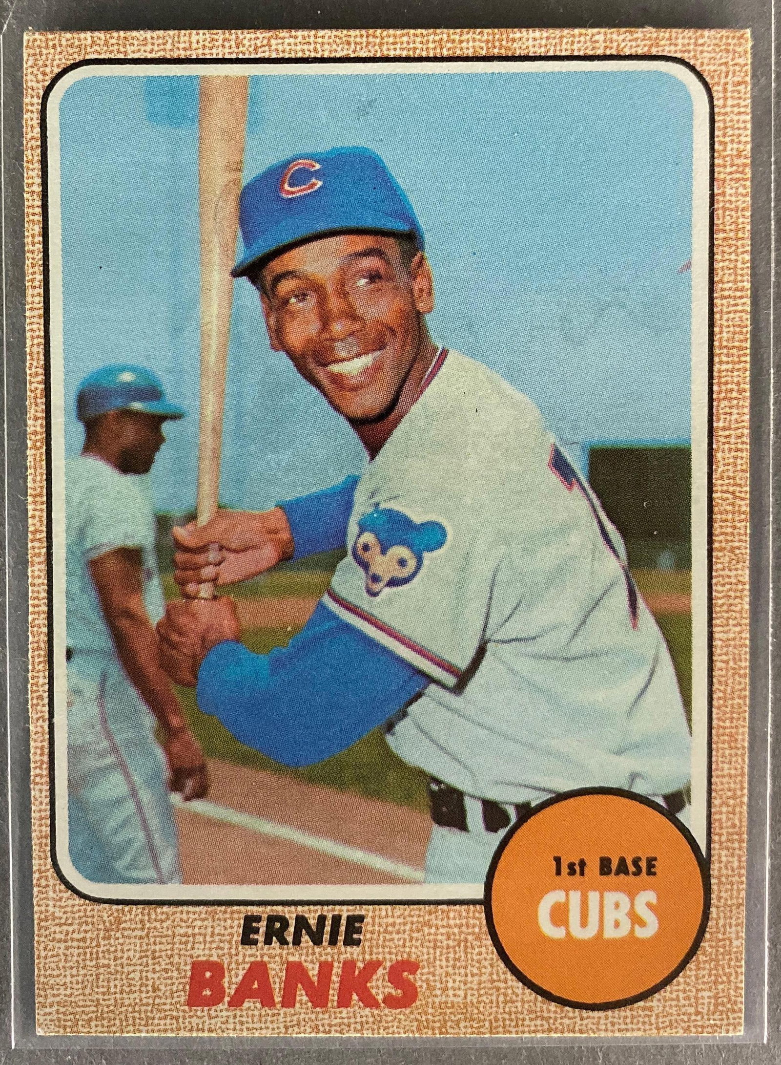 1968 Topps Ernie Banks #355: EXMT - NM
