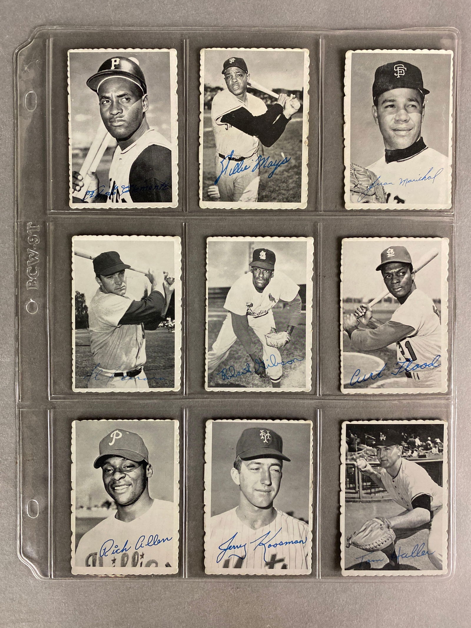 18 - 1969 Topps Deckle Edge Cards with HOFs (1 of 4)