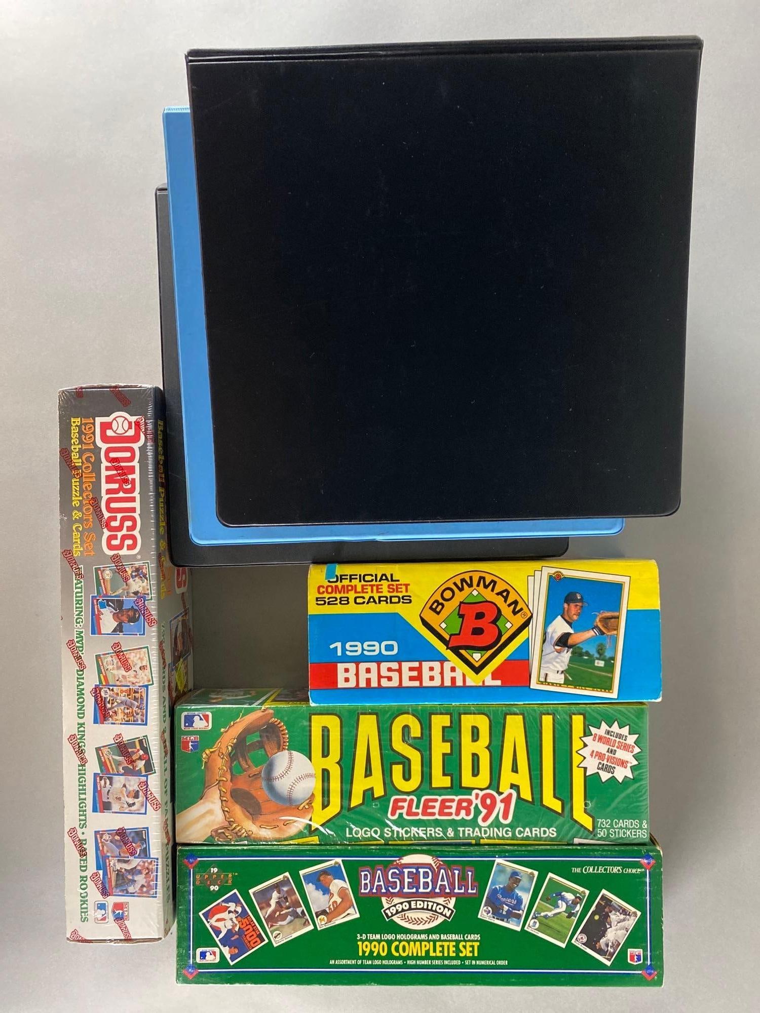 7 - 1987 - 91 Assorted Baseball Card Sets (1 of 5)