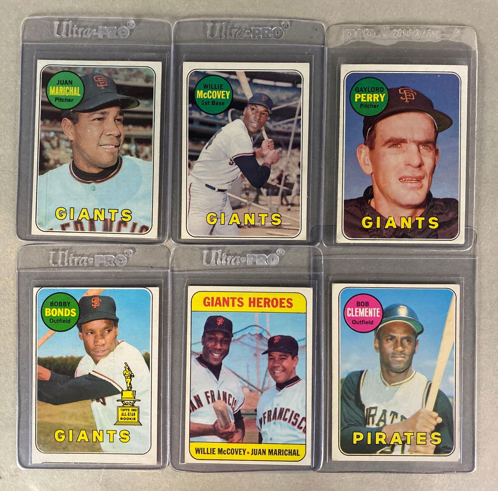 6 - 1969 Topps Baseball HOFs and Rookie Cards (1 of 2)