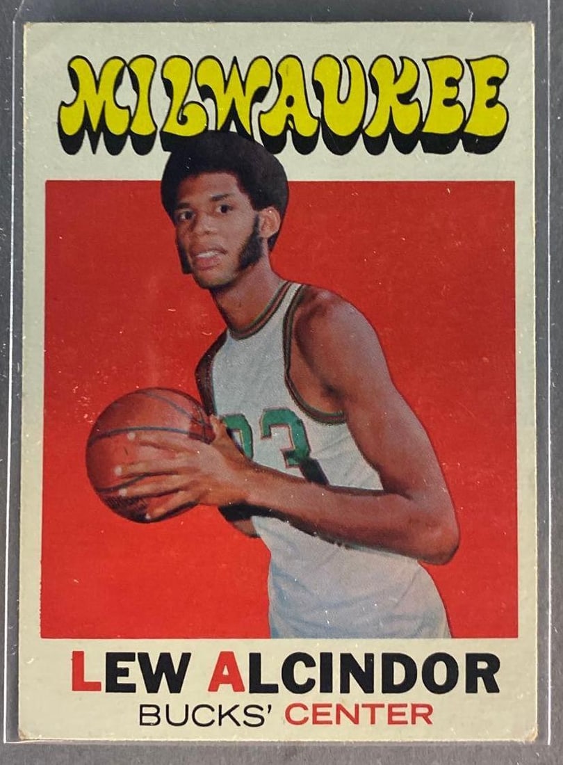 1971 - 72 Topps Lew Alcindor #100: VG - VGEX