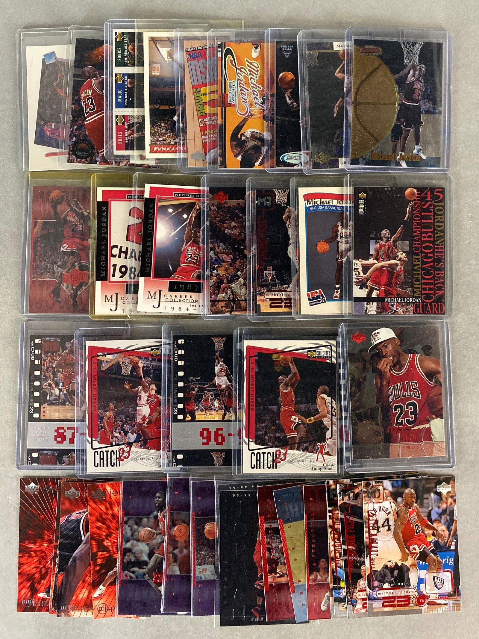 40 - Michael Jordan Cards with Inserts (1 of 2)