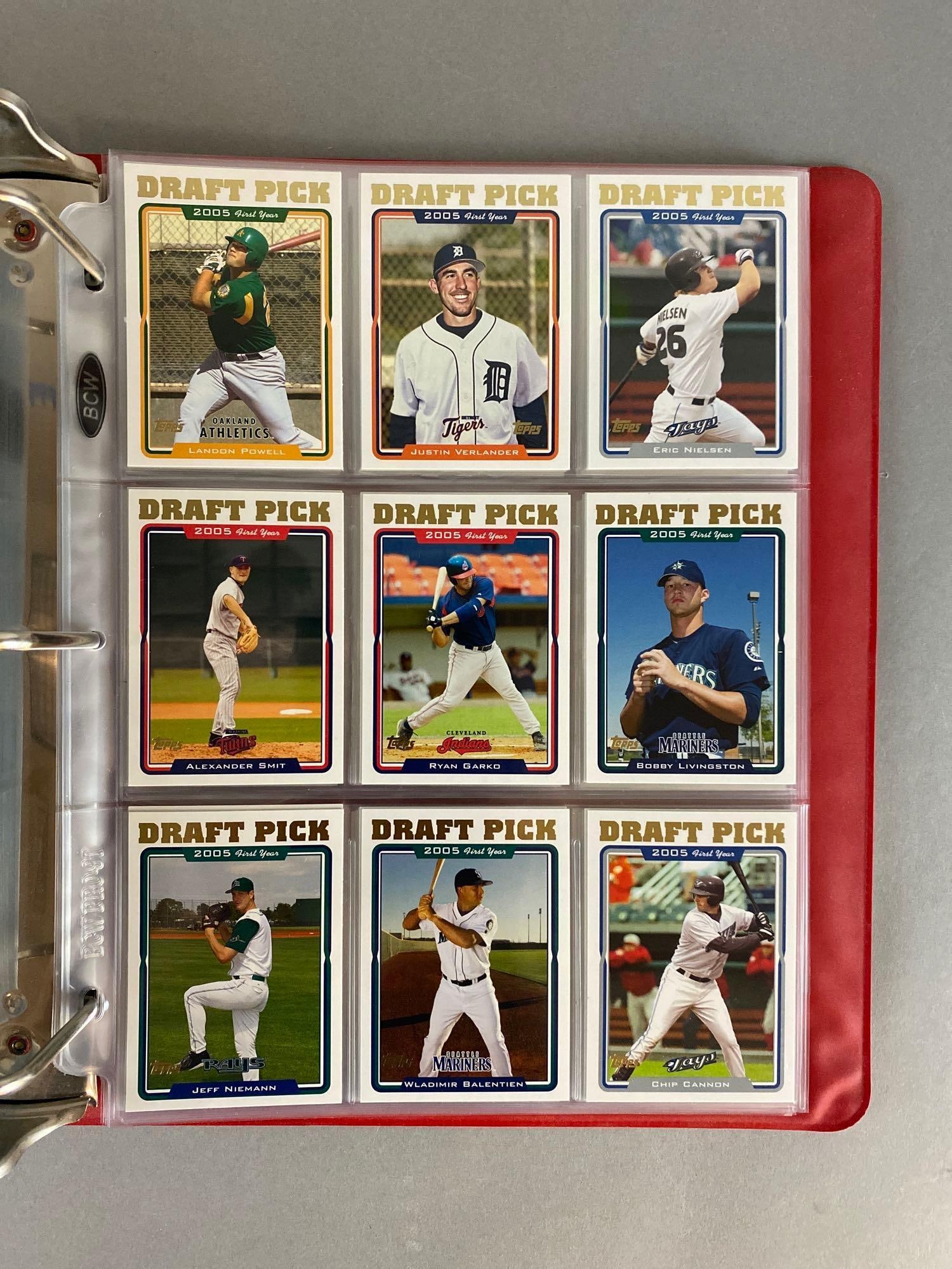 2005 Topps Baseball Complete Set in Binder (1 of 3)